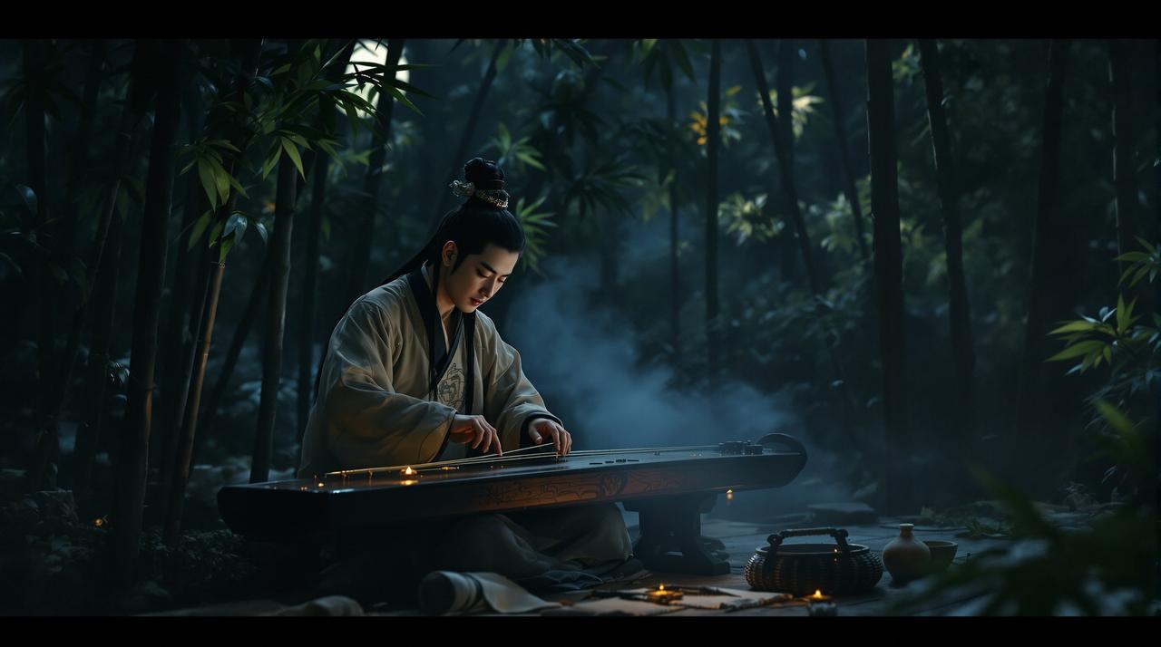 木瓜视频作品《琴师》剧照